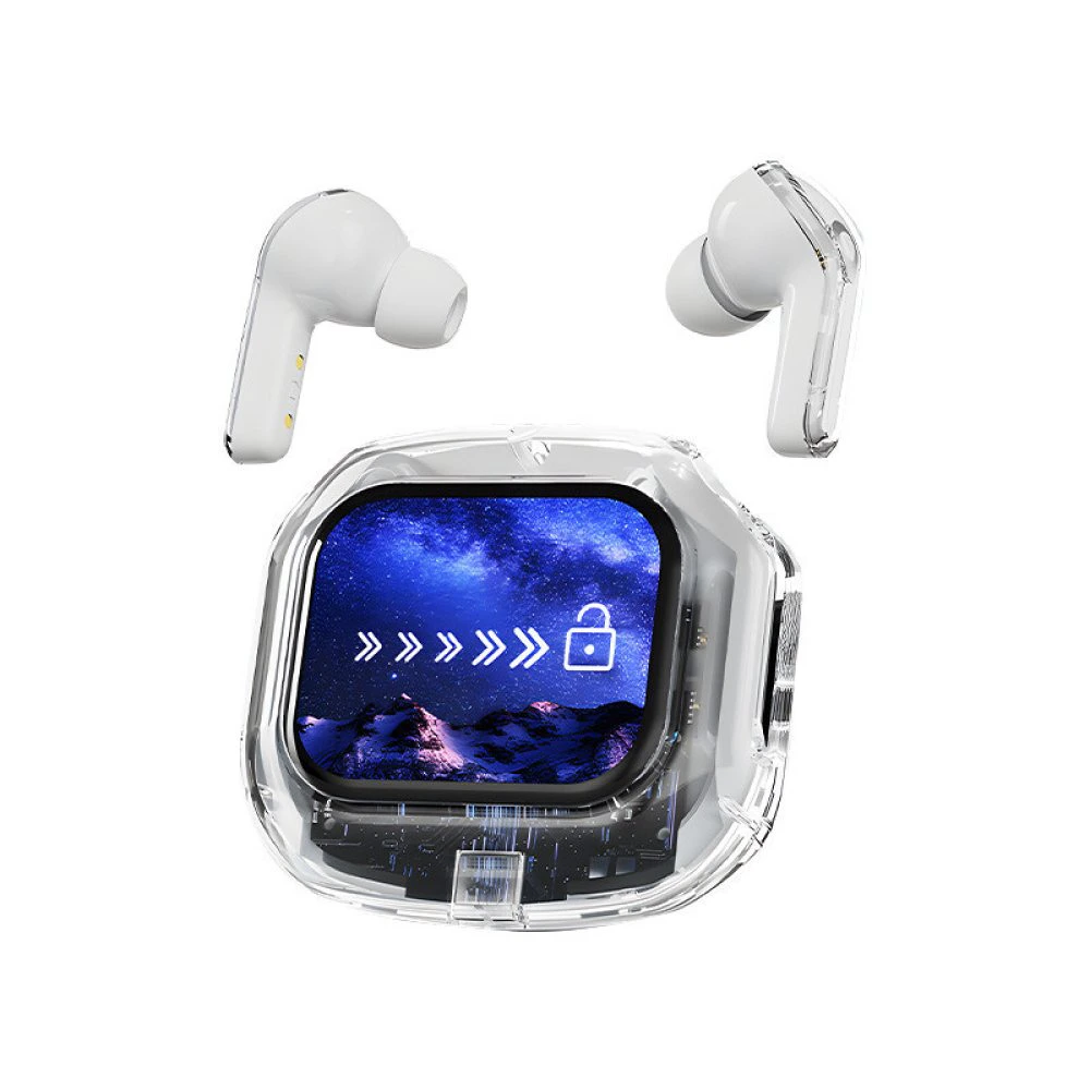 AirMaximo–White wireless earphones