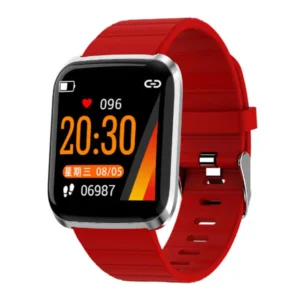 ID116 PRO smart watch red