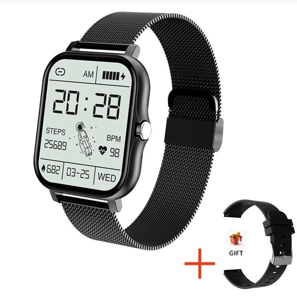 Lige v1 smartwatch, black