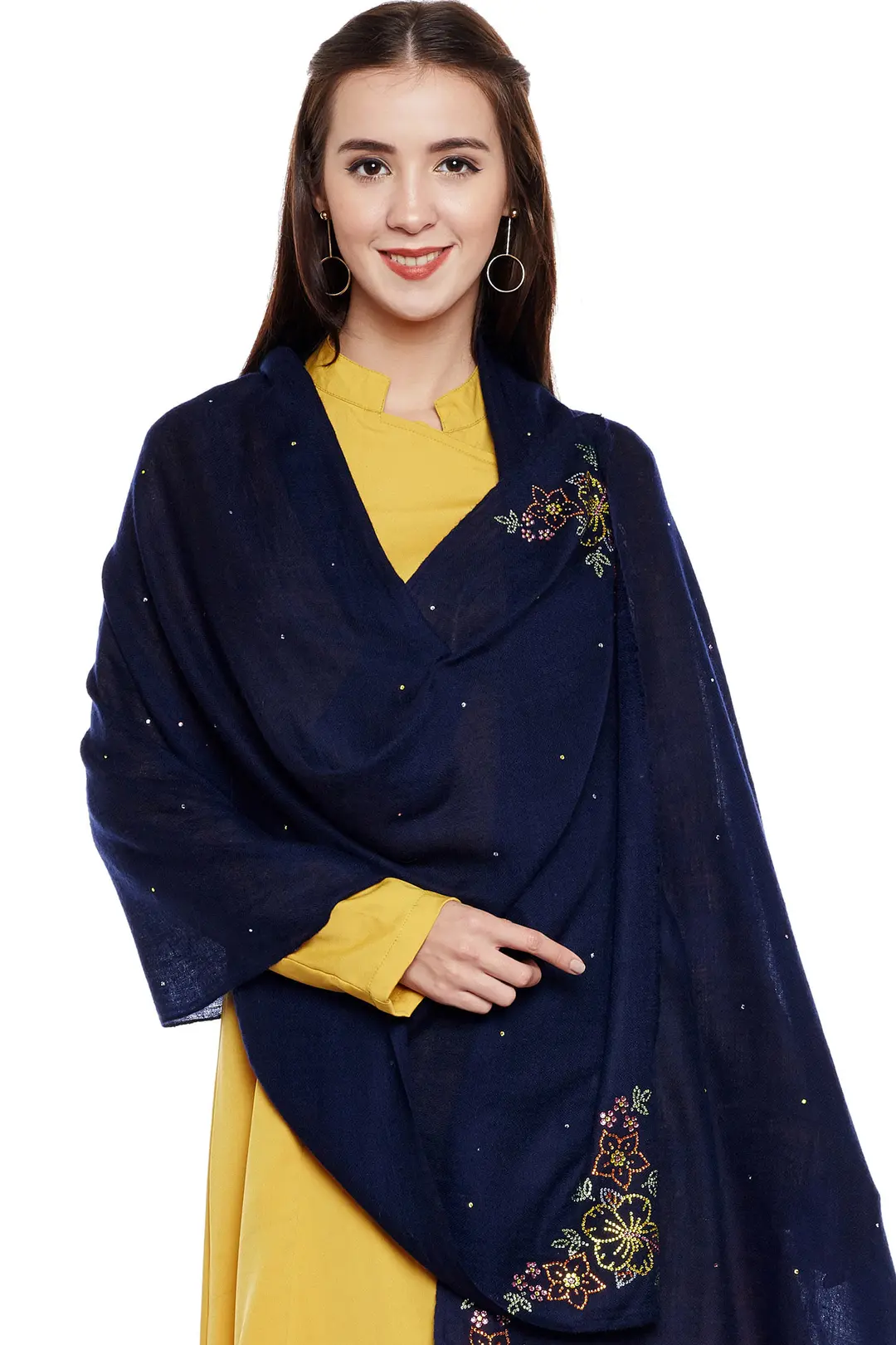 NAVY-DAZZLING-FLORA-SWAROVSKI-CASHMERE-SCARF1