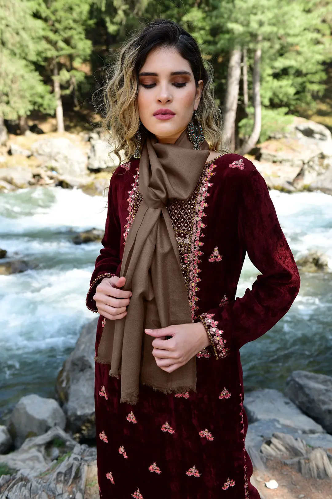 thumb-cappuccino-brown-cashmere-scarf